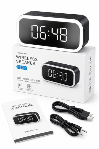Bluetooth speaker alarm clock - alarm,