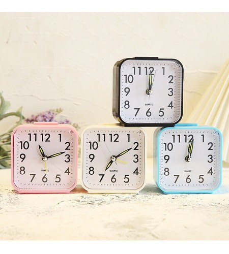 Quartz alarm clock with - clock,