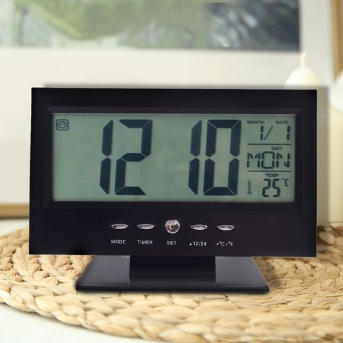 Digital led day clock - 8",