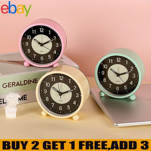 Quartz alarm clock with night - clock,