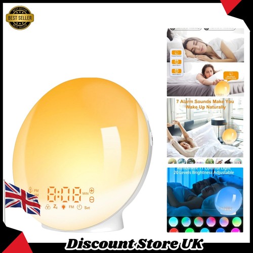 Sunrise alarm clock with - alarm,