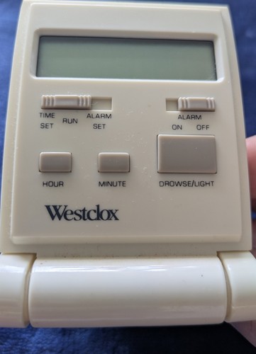 Westclox 915132 1990 slim digi - 1990,