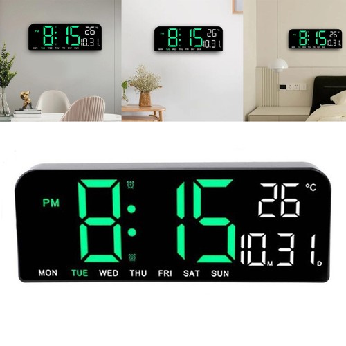 Desk wall clock digital alarm - clock,