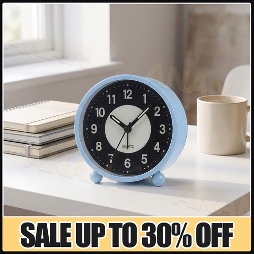 Alarm clock bedside ticking - clock, no