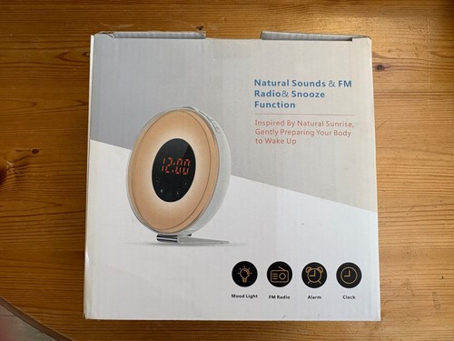 Light sound alarm clock - alarm,