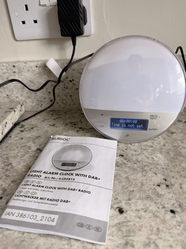 Lidl auriol light alarm clock - auriol,