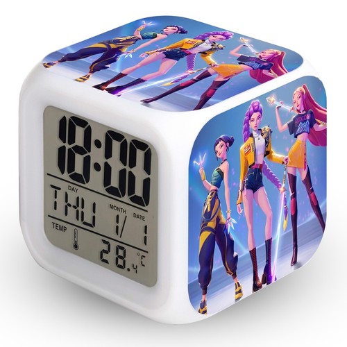 Digital alarm clock color - alarm, clock,7