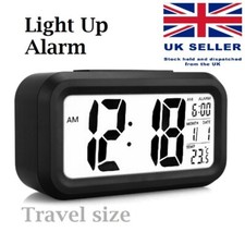 Digital Alarm Clock w/ Light