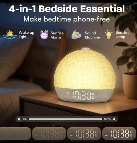 Sunrise alarm clock - sunrise,