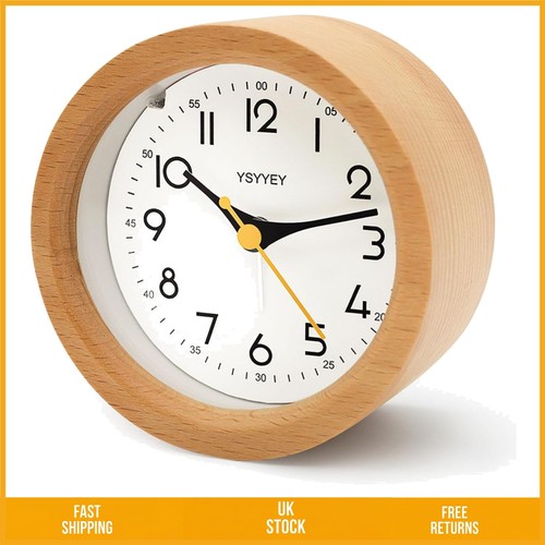 Elegant silent analogue - elegant, wooden