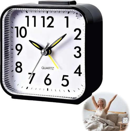Quartz alarm clock with night - quartz,