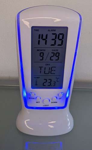 Lcd digital alarm - lcd,