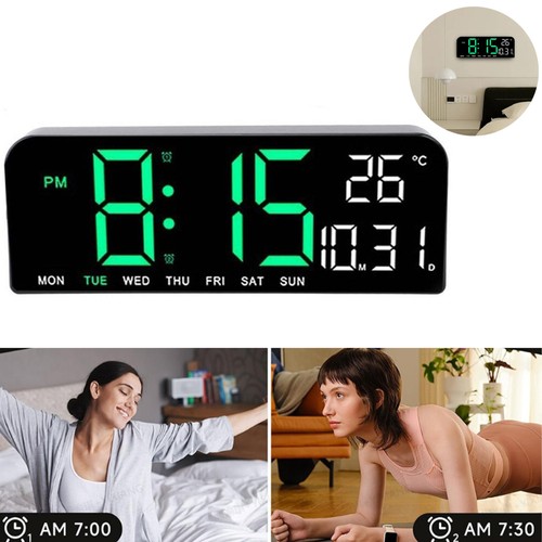 Led digital alarm - alarm, clock