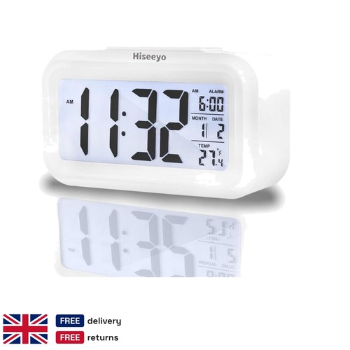 Digital alarm clock - clock, lcd