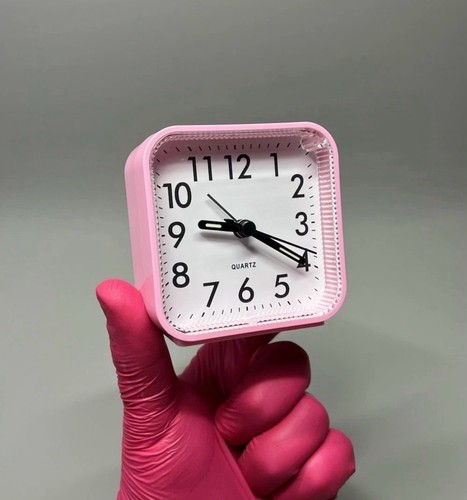 Non ticking silent alarm - silent,