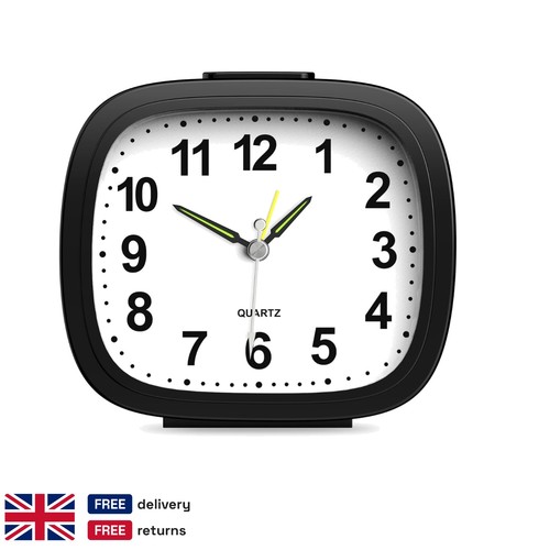 Non ticking travel clock - travel,