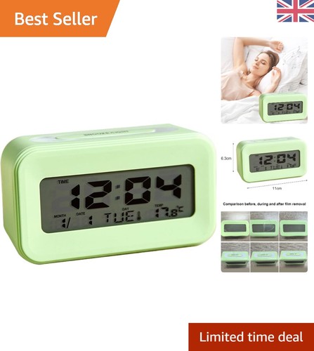 Silent digital alarm clock - alarm,