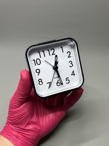 Non ticking silent alarm - silent, clock