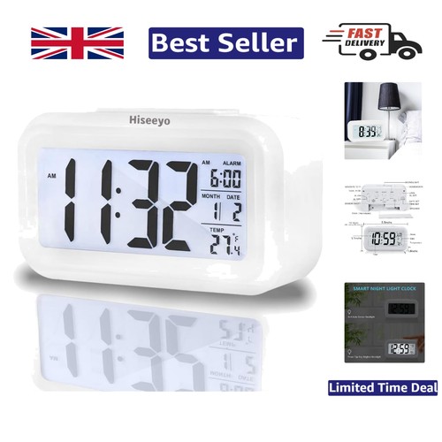 Battery powered digital alarm - powered,