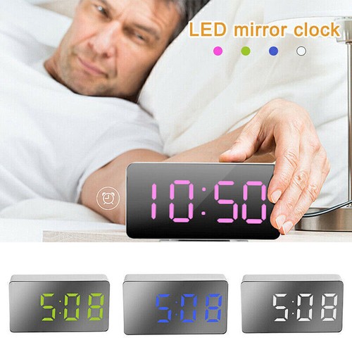 Digital alarm clock led - led,