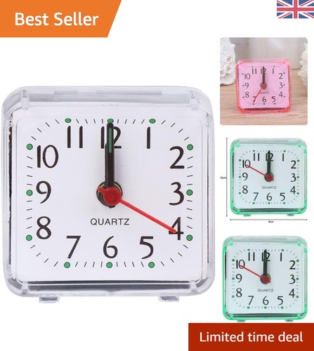 Compact silent alarm clock - clock,