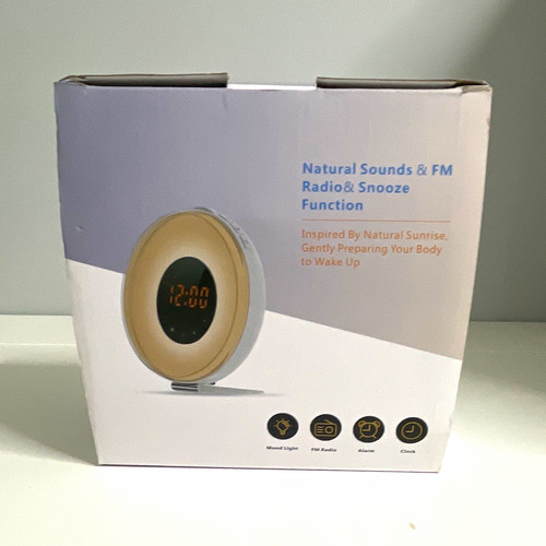 Wake light digital clock - wake-up,