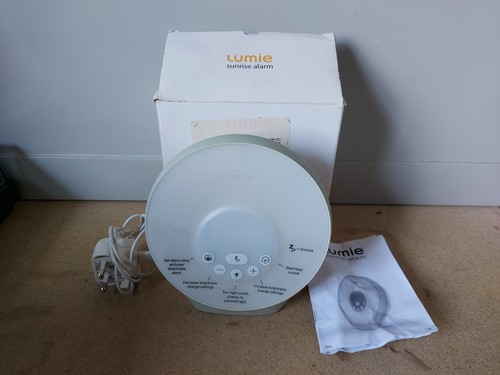 Lumie sunrise alarm clock - sunrise,