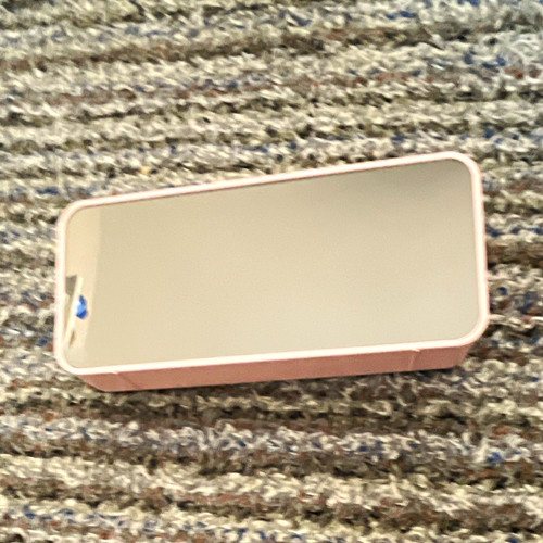 Pink digital alarm clock - pink,