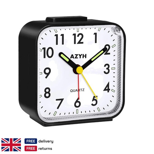 Silent alarm clock - alarm, light