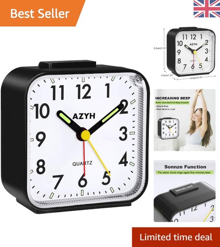 Luxury silent alarm clock - silent,