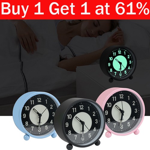 Silent bedside alarm clock - bedside,