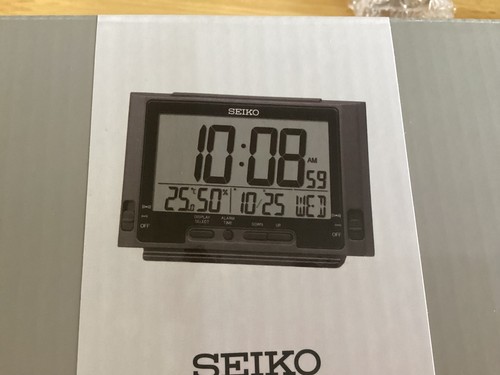 Seiko digital alarm 12cm dual - digital,